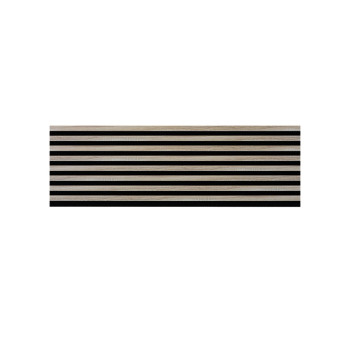 Koka sienas panelis 2700 x 400mm (Black – Sonoma oak)